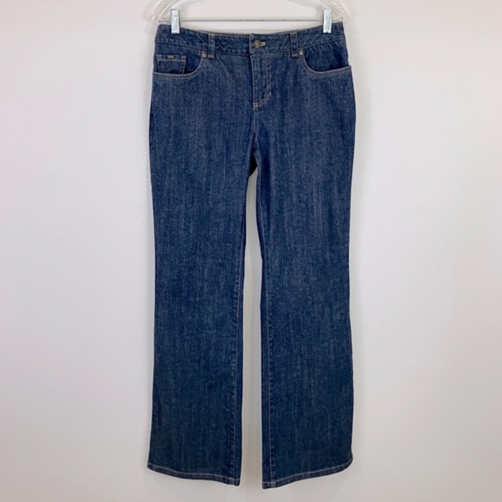 Anne Klein Straight-Leg Jeans